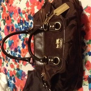 Brown Coach Bag